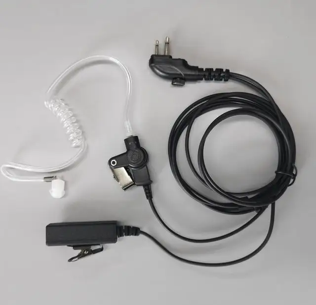Mariosourcing Surveillance Kits For Hyteratc700 Tc780,Two Way Radio Earpiece Air-Tube Hyteraearpieces,Two Accessories