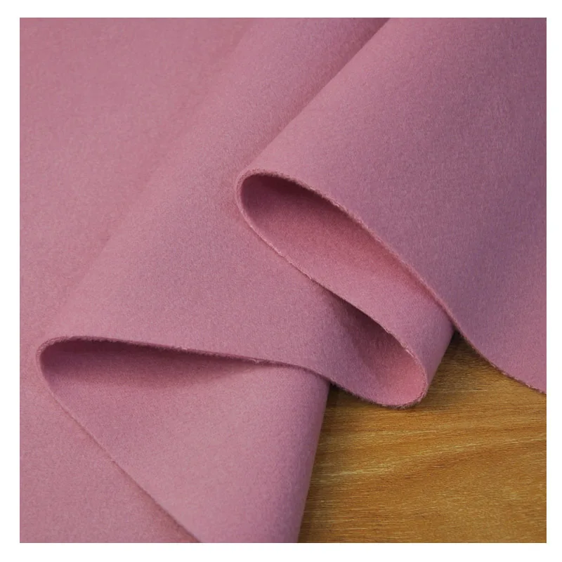 Premium Quality Double Sided 100% Woven Wool  Fabric For wool cashmere coat