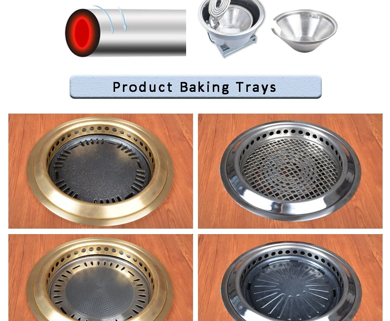 Kamado Bbq Yakiniku Grill/restaurant Yakiniku Stove Indoor Hibachi Grill/electric Yakiniku Grill