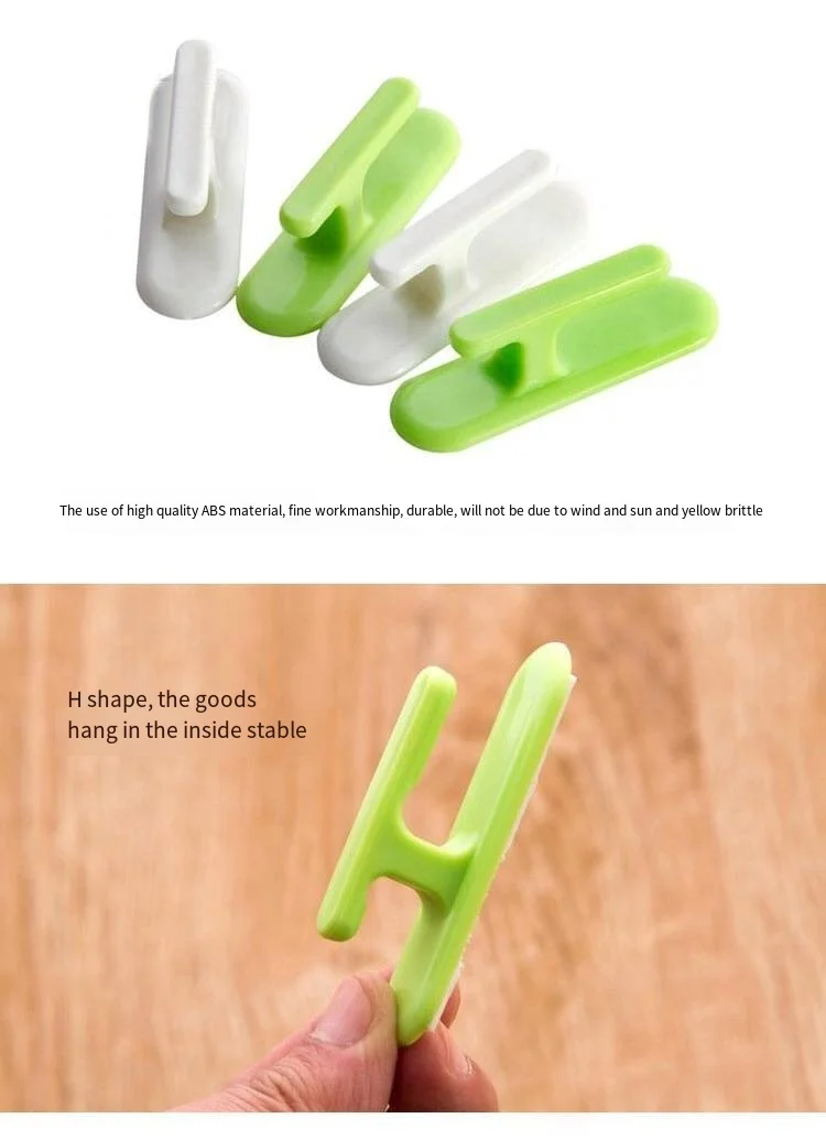 Curtain wall hook paste pull edge fixed hook no punch wall hook wall hanging storage and finishing small tool details