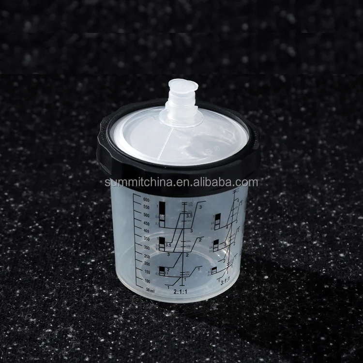 
 Бесплатный образец, безвоздушный пистолет-распылитель краски, 600 мл ППС, система краски с одноразовым внутренним стаканом для краски автомобиля  