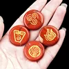 Red jasper (set of four)