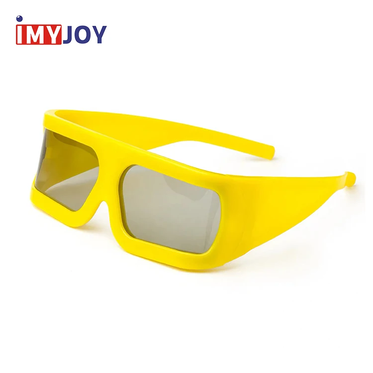 Frame Linear Polarized 3D Glasses Eyes Cinema Glasses for 3D 4D 5D 6D Cinemas