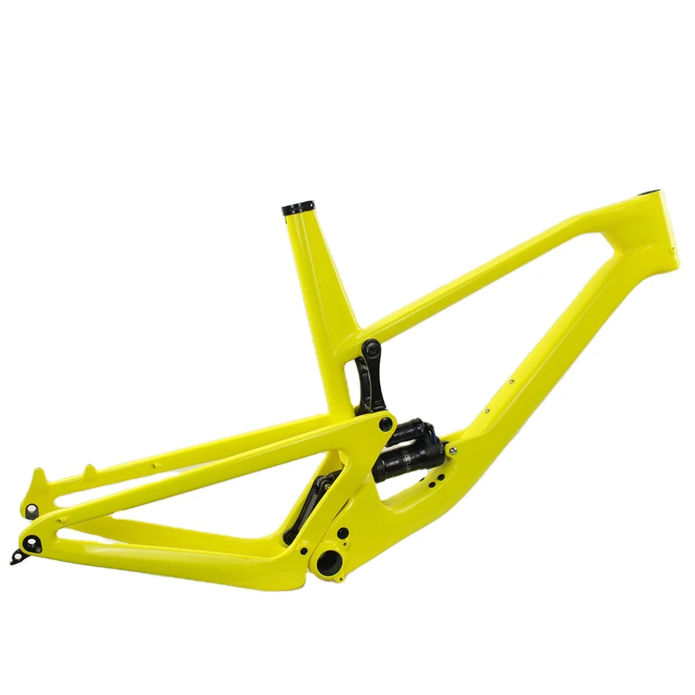 Carbon Fiber 210x55mm Rear Shock Mountain Bike Frame Full