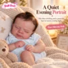Blue Romper Sleeping Fists B