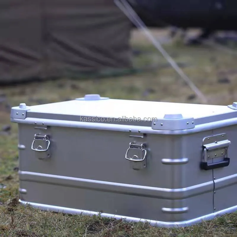 Kassico Waterproof Aluminum Storage Box For Outdoor Full Aluminum
