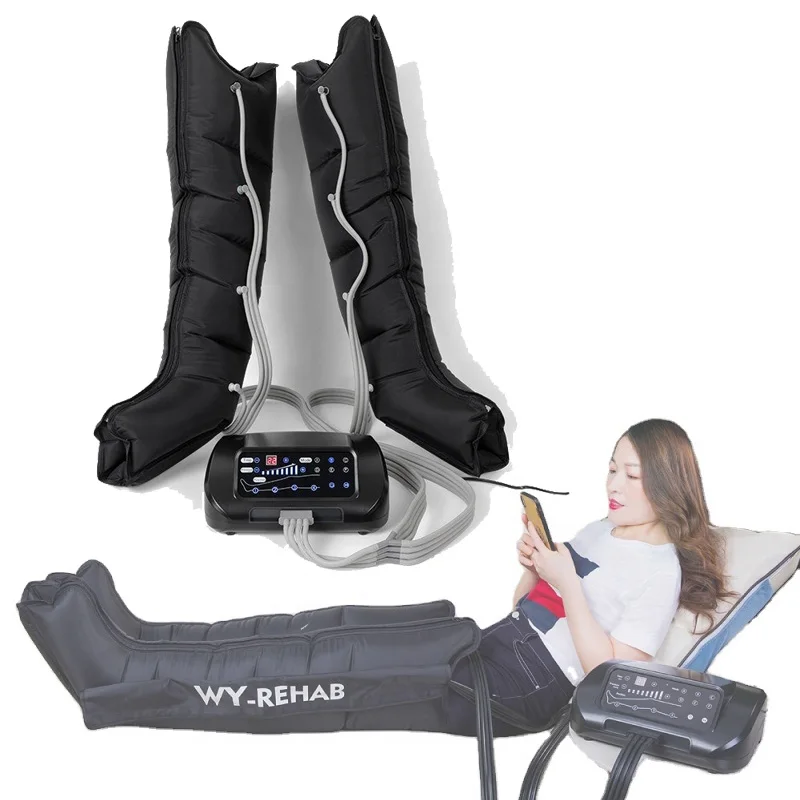 CE ISO certified lymphatic drainage air compression leg massager