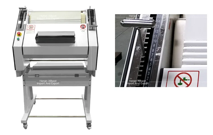 製パン機械 ステンレス製バゲット生地成形機 ABZX-750 自動ピザ用 1年保証