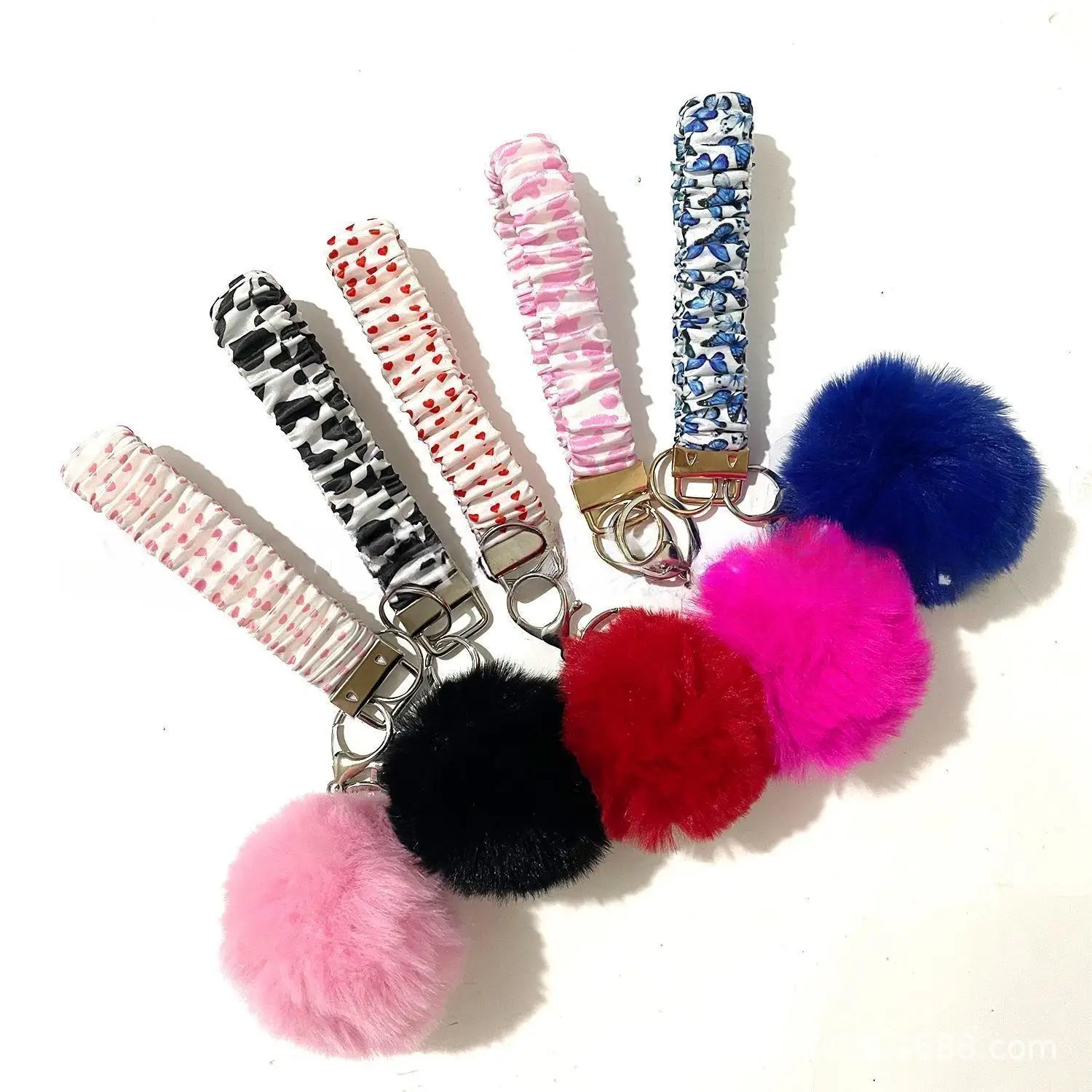 New Arrival Hair Accessories Self Defense Keychain Customized Pattern