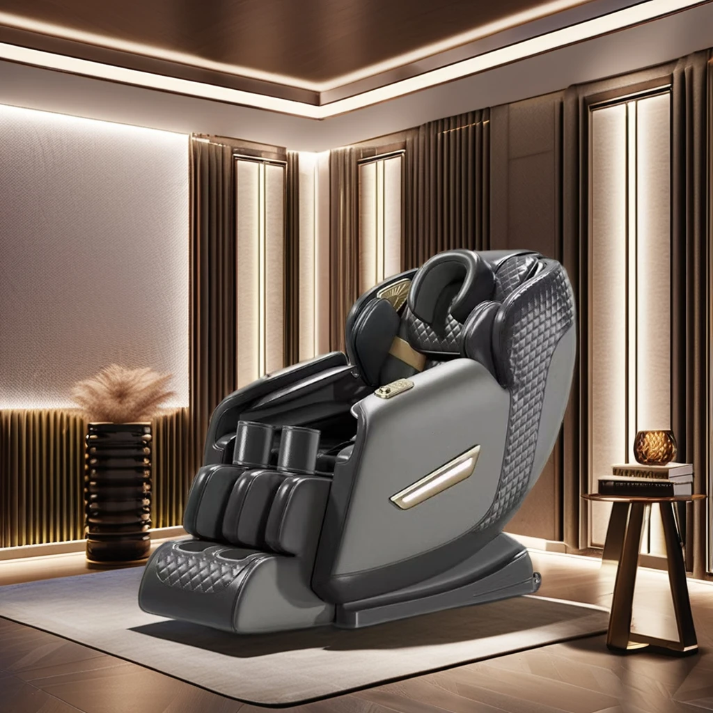 SL Track Zero Gravity Electric Prostate 2D Massage Chair with Heat Feature for Body Care