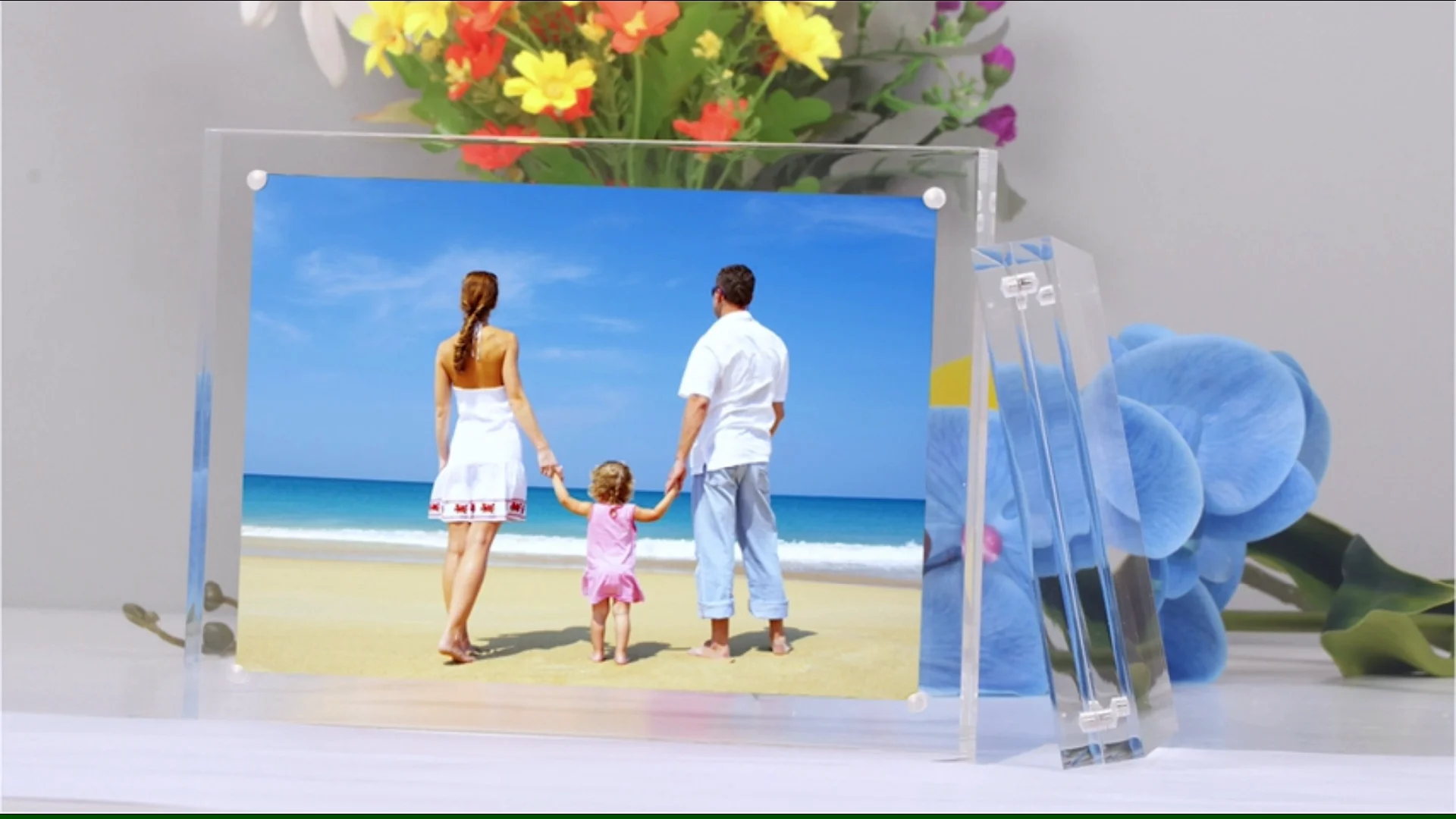 Wholesale New Style Block Photo Frame 2x3 4x5 5x7 6x8 Acrylic Picture