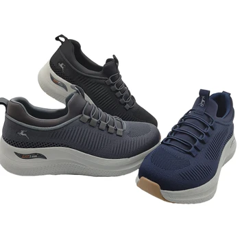 Men's Winter Spring Autumn Sporty Flat Sneakers Platform Style with Mesh Lining Comfortable and Slip Resistant Hard-Wearing