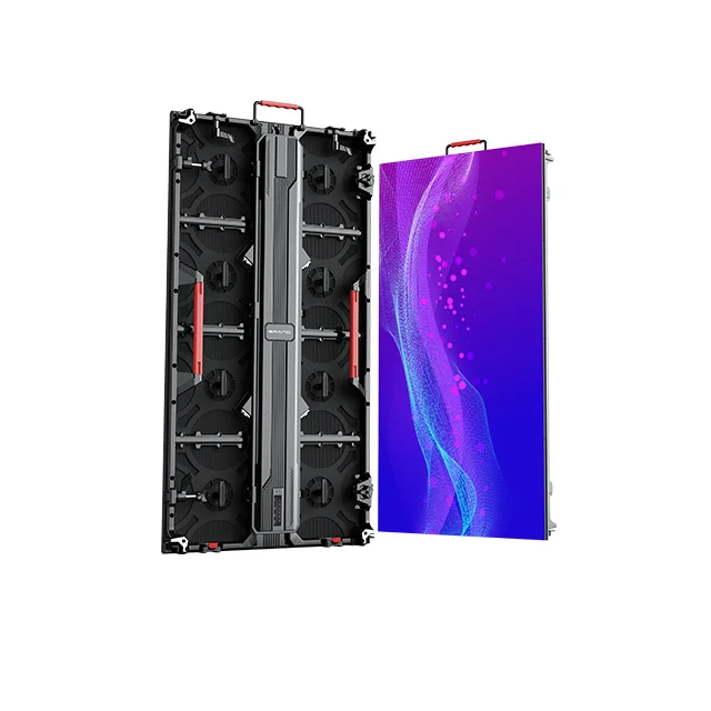 Die Cast Aluminium Empty Led Cabinet De Publicidad 500*1000 Mm Pantalla Led Para supplier