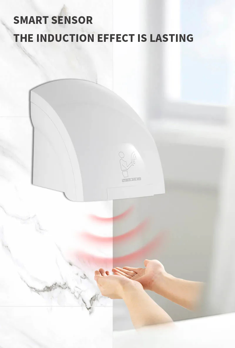 Modun Secador De Manos Bathroom Jet Hand Dryer Automatic For Toilet ...