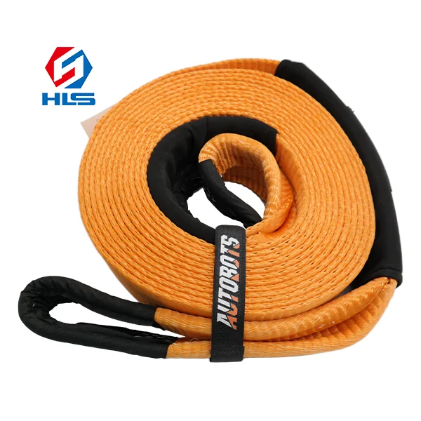 Cycle Handlebar Tie Down Straps Recovery Heavy Duty Car Tow Strap  Tow Cable Towing for Truck Snatch Recovery Strap
