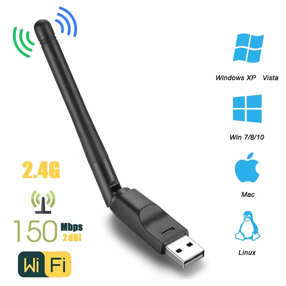 Wireless Usb Wifi Adapter 5g Ac1900 Wi Fi Usb Dongle 2.4g/5g Dual Band ...