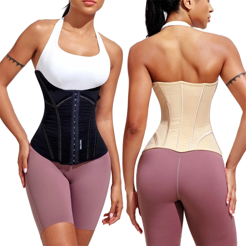 Double Belt Trimmer Shaping Wrap Girdle Full Body Corset Tummy Control Shaper Waist Trainer Shaperwear for Women