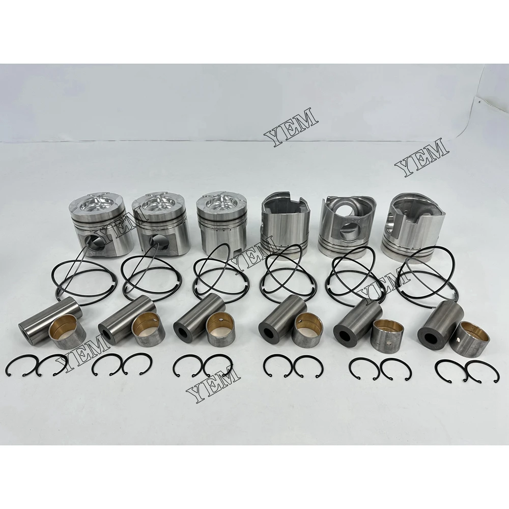 For Komatsu 6D125 Piston Rings Set Repair Parts Engine Replacement Parts