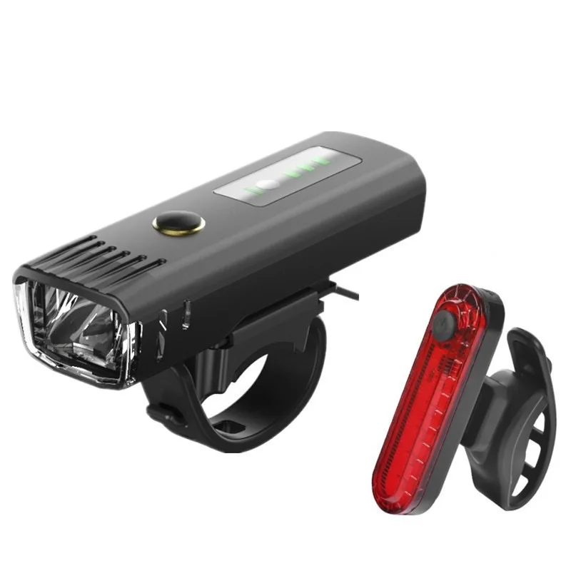 Superbsail New Hot Selling Bicycle Front Light And Rear Light Kits Led Flashlight Waterproof Rechargeable Cycling Accessories factory