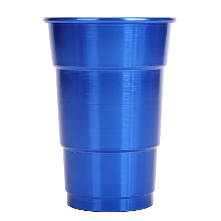 outdoor environmental party disposable aluminum mug