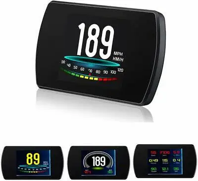 25 Functions 48 Car Data OBD2 Digital OBD Gauge Gps Hud T812 Auto Head up Display 2020 Diagnostic Tools