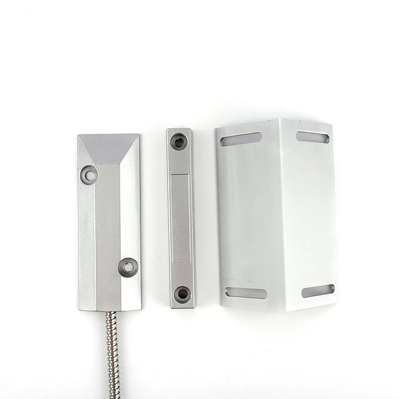 Wired Adjustable L Bracket Rolling Roller Shutter Magnetic Contact Sensor for Gate Door