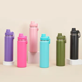 China Manufacturer Supply 18oz Stainless Steel Insulated Water Bottle Vacuum Thermos Tumbler