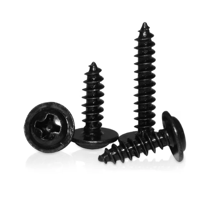 M2 M3 M4 M8 M10 Black Steel Small Micro Cross Recessed Phillips Pan Round Flat Countersunk Head Self Tapping Wood Screw