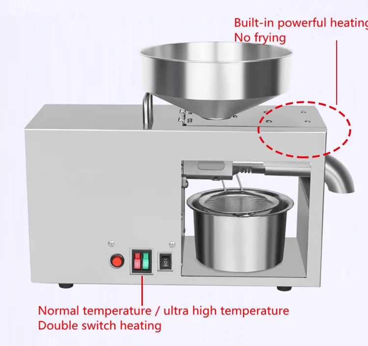 Small Coconut Oil Extraction Machine Avocado Oil Press Machine
