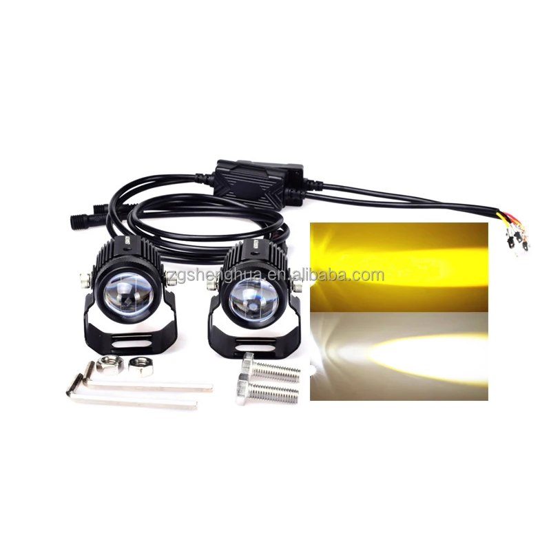 New Arrival Senlo Dual Colors Headlight M1 Mini Led Fog/driving Lights ...