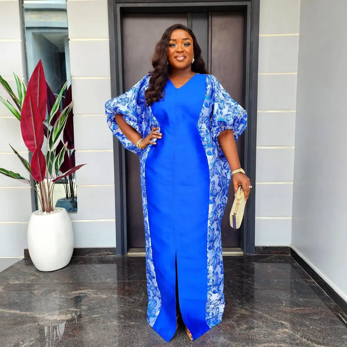 Wholesale Luxury Kaftan Dresses for Women African Plus Ize Dress African Wear Plus Ize Kaftan Dresses Adults African Wear Dresses Luxury Fashion