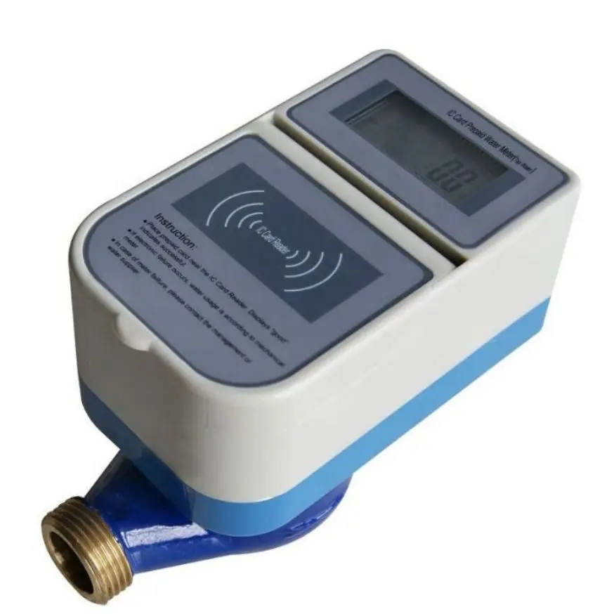 WESDOM Wireless Remote Reading Class B Brass Smart Sim Card Lora Water Meter Prepaid Meter