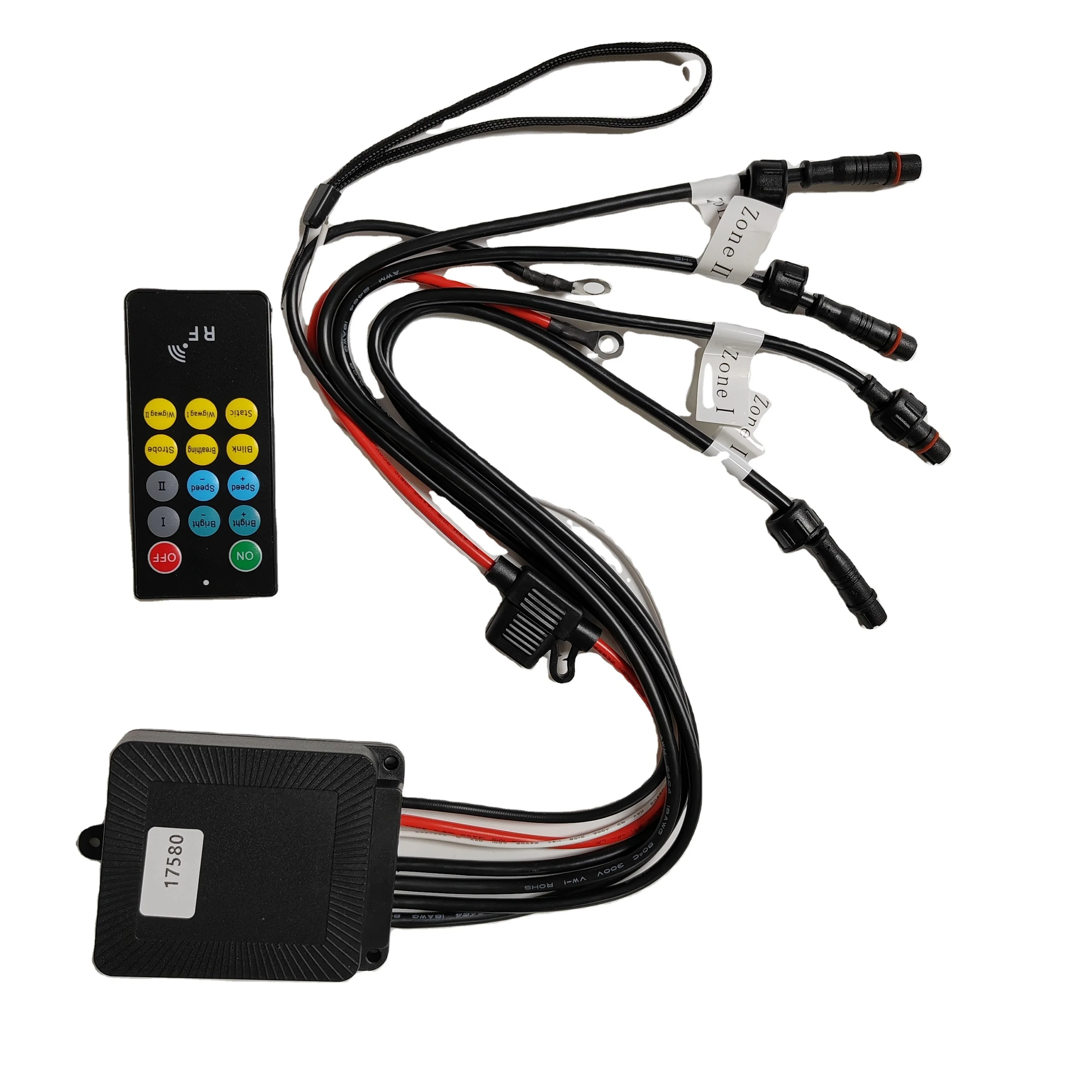 Kingshowstar LED Remote APP Controlled Double Zones RF