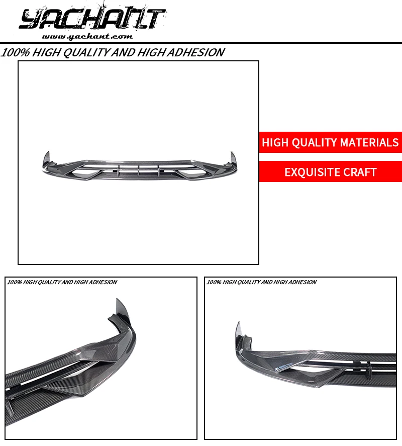 IMP performance official Carbon Fiber  For 2021-2022 Audi C8 RS6 Avant iMP Performance Front Lip(Fits OEM Front Bumper)