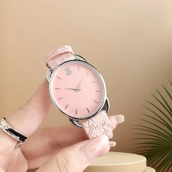 watch manufacturer Hot Sale Ladies Fashion Leather Strap Quartz watch simple design japanese movement waterproof women Watches