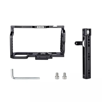 YELANGU C9 Aluminum Alloy Camera Cage for for Blackmagic Design Pocket Cinema Camera BMPCC 4K 6K Cage Rig detail image