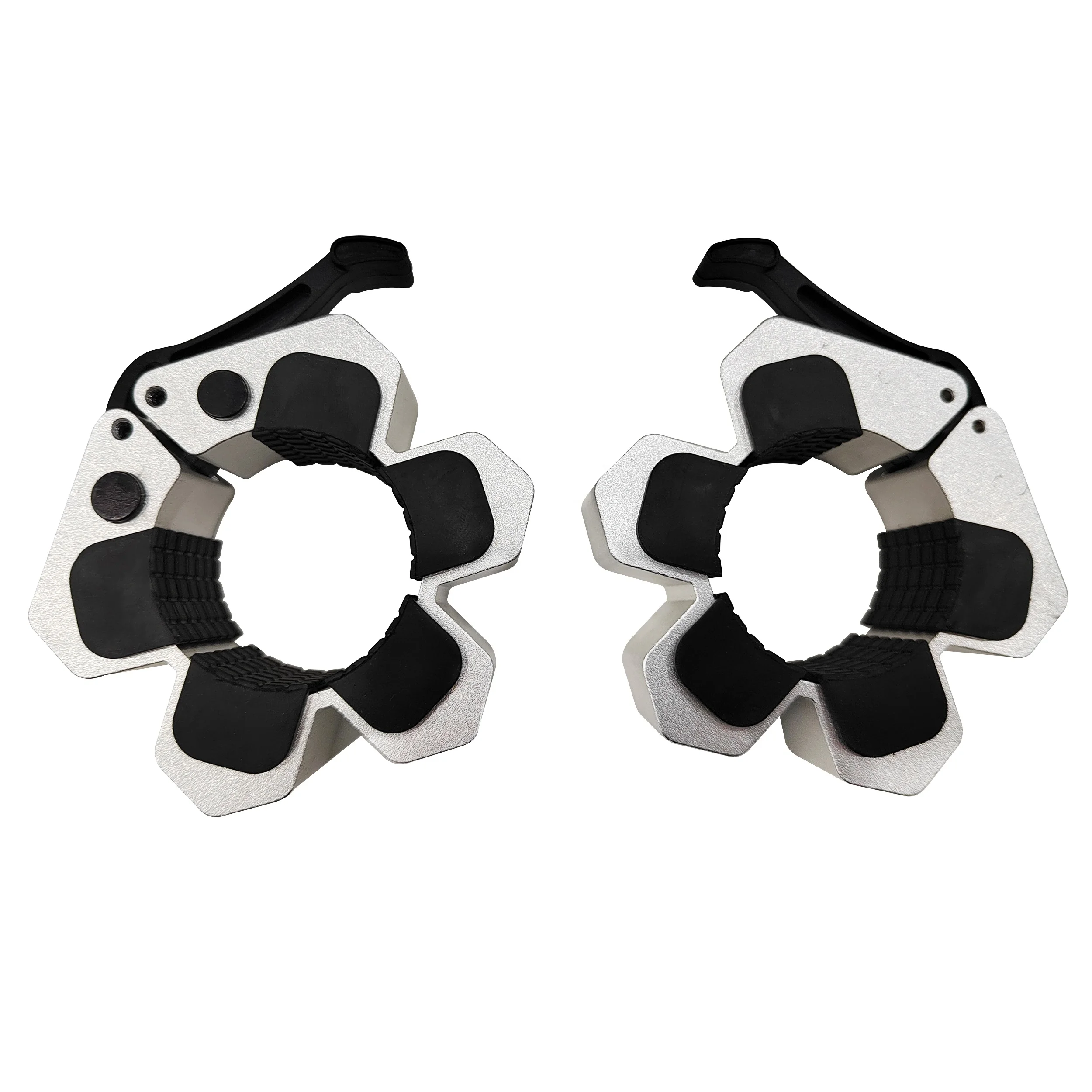 New Style Hard Aluminum Magnetic Custom Barbell Collar Barbell Clamps
