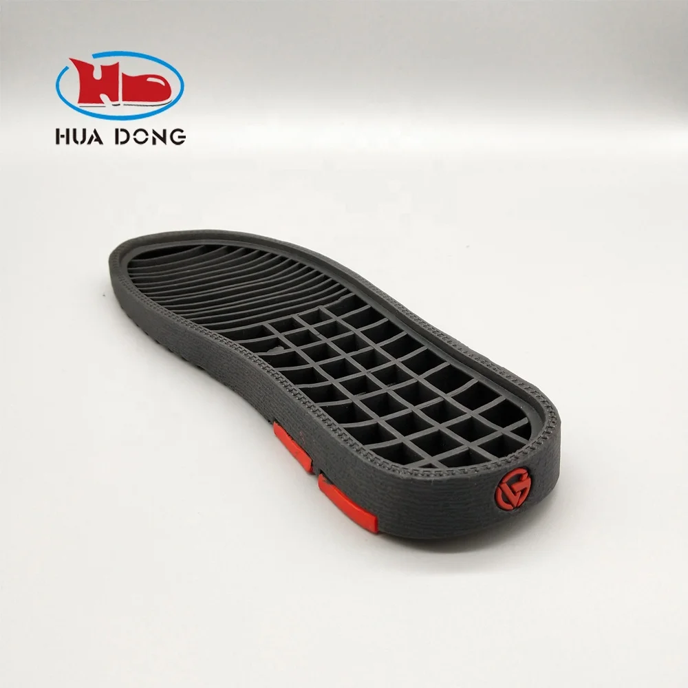 Sole Expert Huadong Recycled Rubber From Tyre Made Sandal Sole Custom Wholesale Outsole