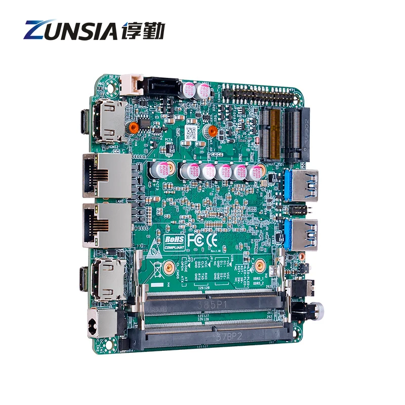 Intel Core Ultra Al Motherboard I5 I7 Nuc Motherboard 125U/155U/125H/155H  2Lan 2*DDR5 96GB Mini Pc Motherboard
