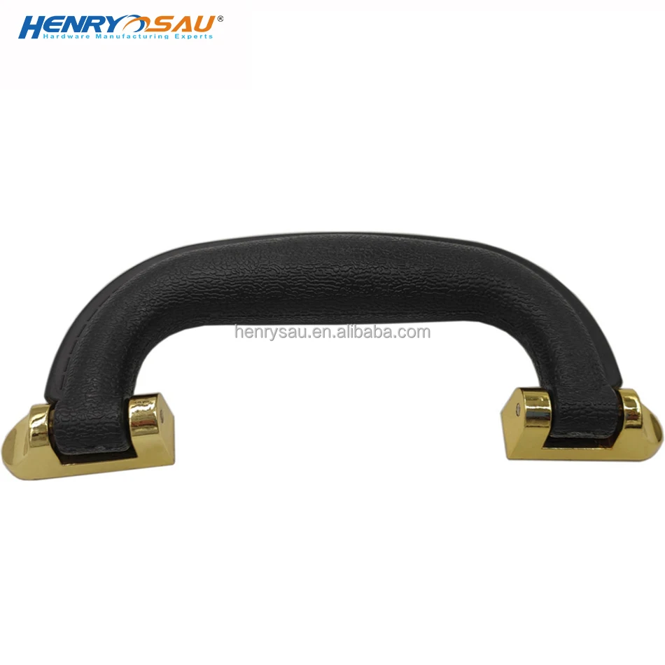 MroMax Maniglia Per Bagagli In Plastica - 23,3 X 2,6 Cm - Colore Nero - Ricambio Per Valigie E Scatole - 2