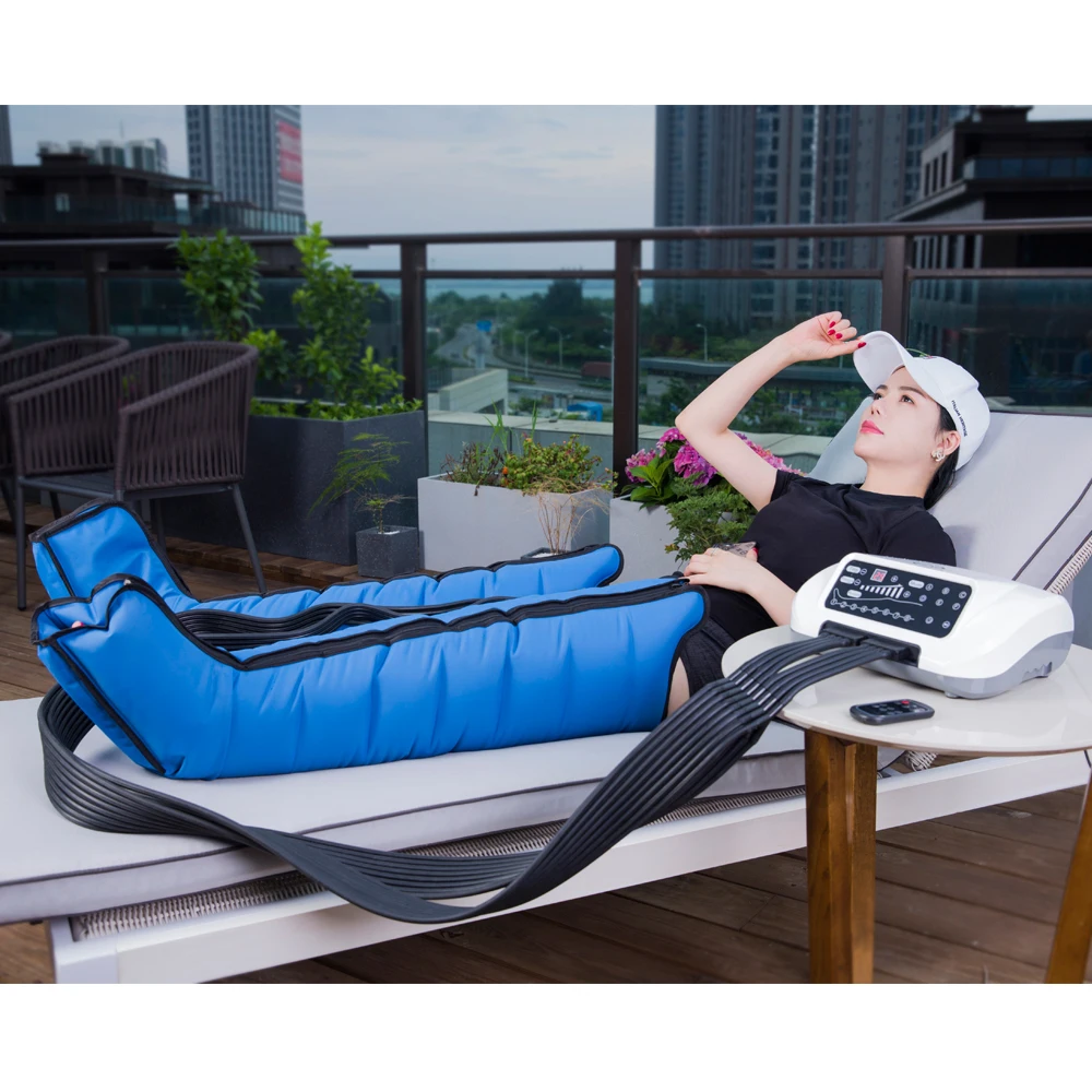 Top Sequential Air Compression Massage Therapy System for Legs Lymphatic Drainage Pressotherapy Machine details