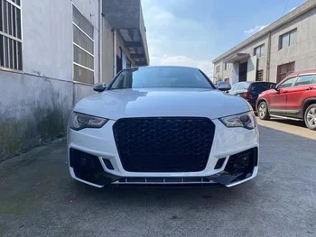 Audi A5 S5 B8.5 RS5スタイルフロントバンパー グリル付 2012-2016