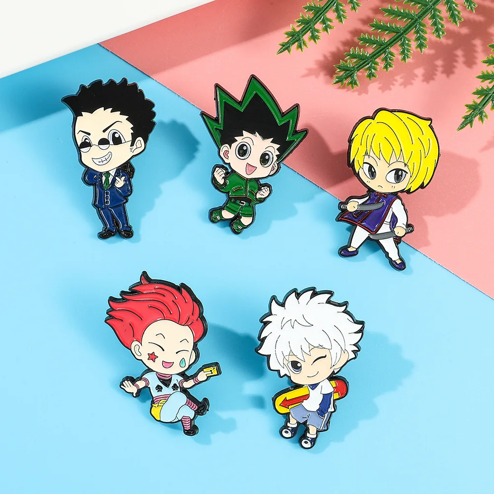 Hunter X Hunter Lapel Pins - High Quality Anime Badges