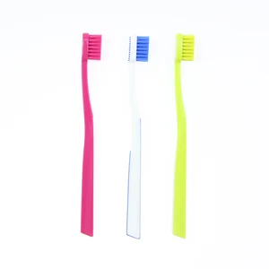 Sweet Candy Colors Premium Kids Toothbrush with Gernmany Filaments Factory Sale Rounded High Quality Family Tooth Brush