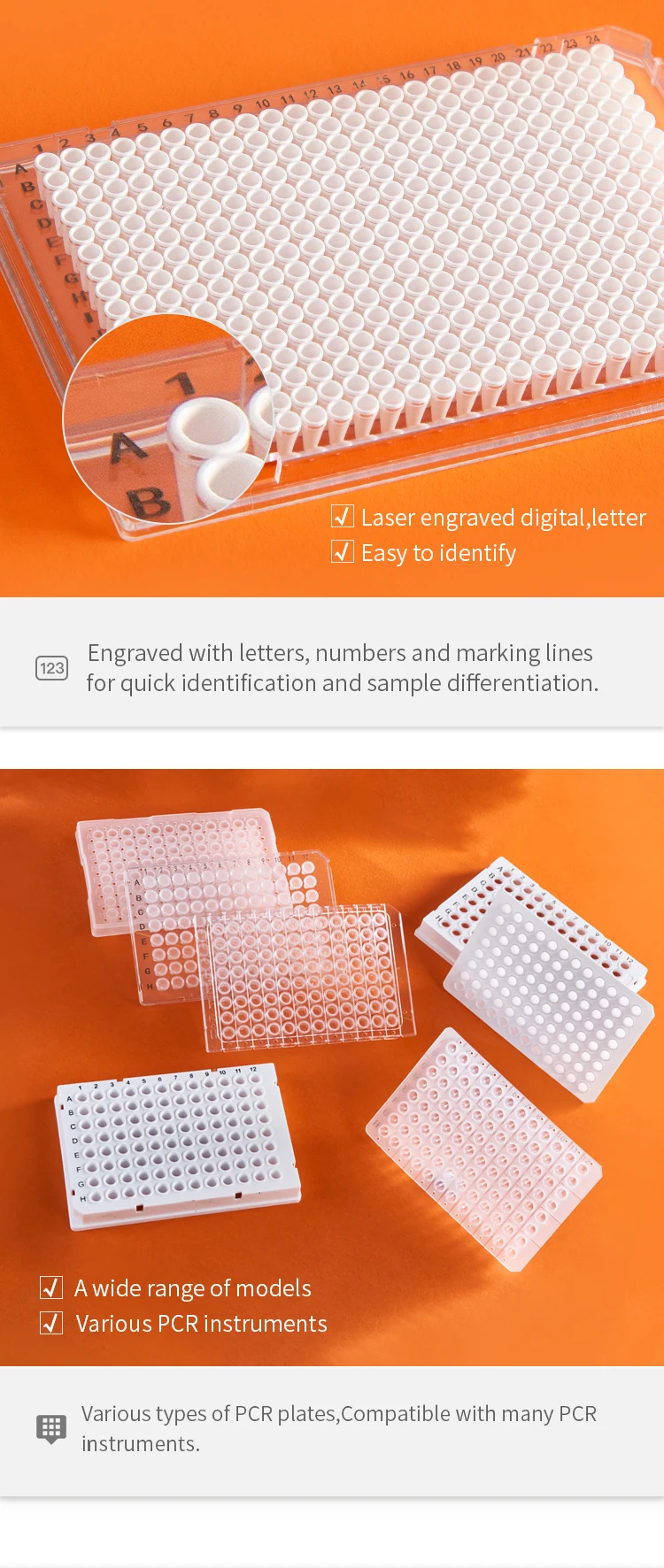 Hot Selling Laboratory Microplate Full Skirted Transparent 384 Well Pcr Plate Buy Pcr Plate