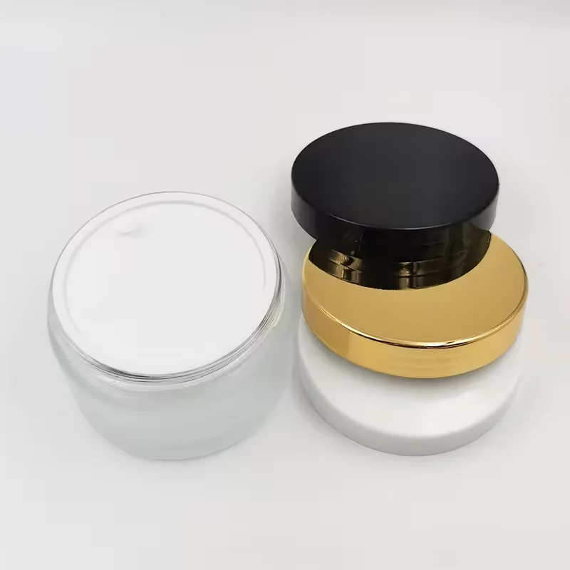 5g 10g 15g 20g 30g 50g 60g 100g Frosted Clear Amber Empty Face Cream Container Glass Cosmetic Jar factory