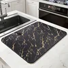No-wash drain mat - Inkstone Black