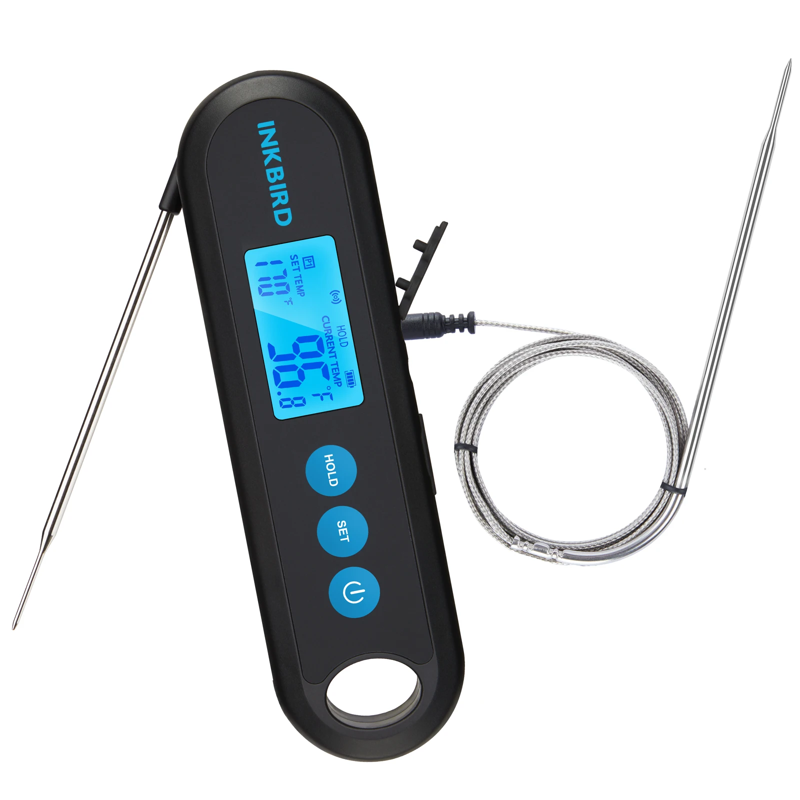 Inkbird Digital Bluetooth Grilling Oven Barbecue Grill Thermometer IBT-2X Thermometer with Two Probes / US Warehouse
