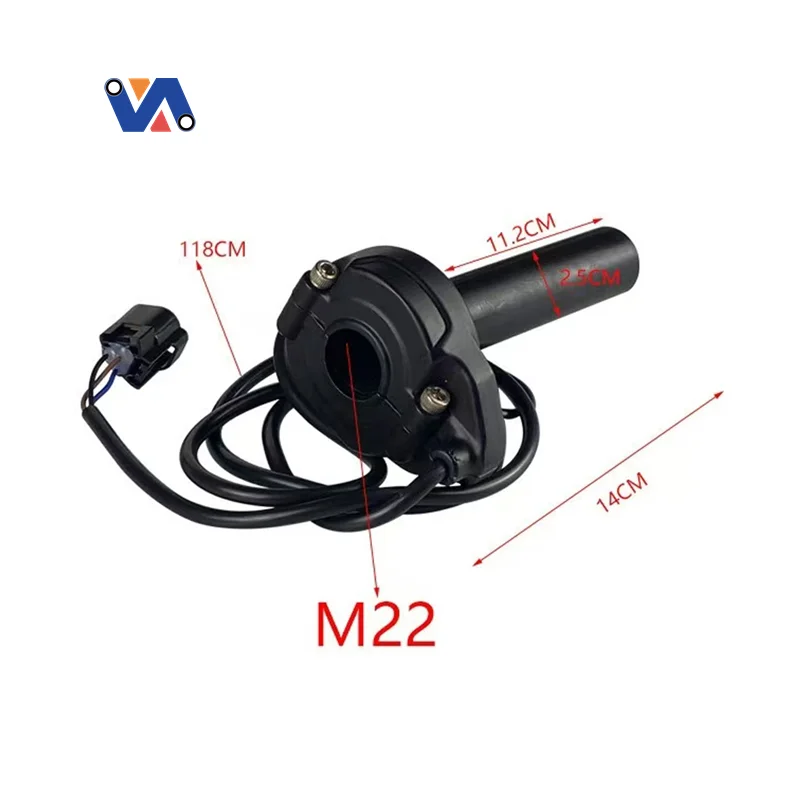 Nyt billede: Lightbee X S-motorcykel-gasgreb til elektrisk terræncykel, tilbehør, Light Bee-håndtag til gasgreb, reservedele