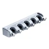 5 ganci + 6 supporti per mocio bianchi